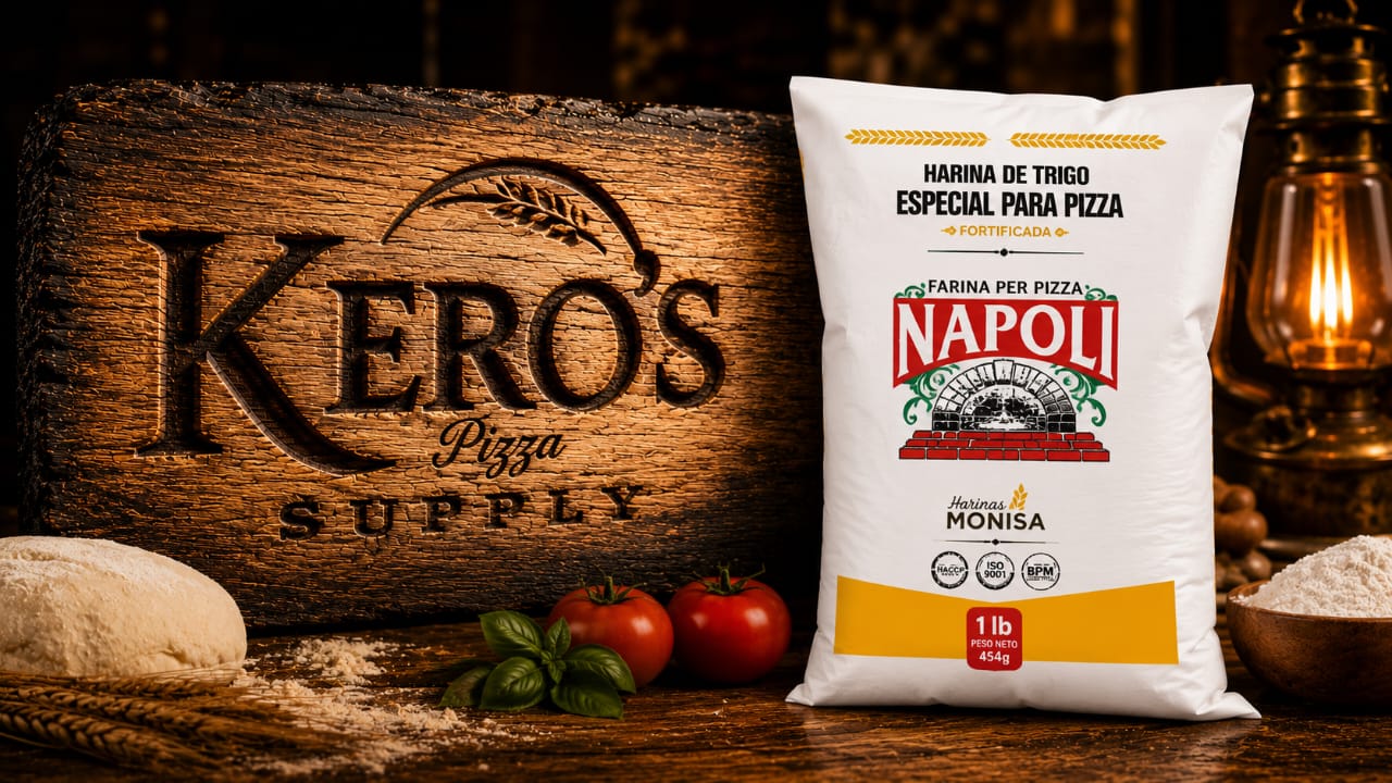 Harina para Pizza Napoli Monisa (1 Lb)